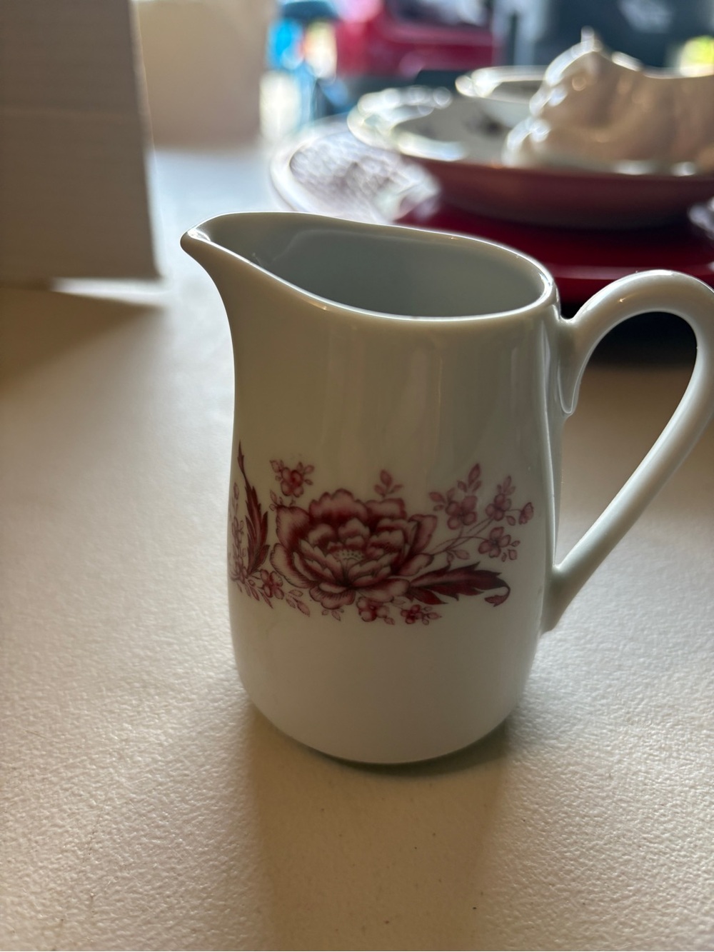 Vintage BAREUTHER WALDSASSen porcelain Creamer Bavaria